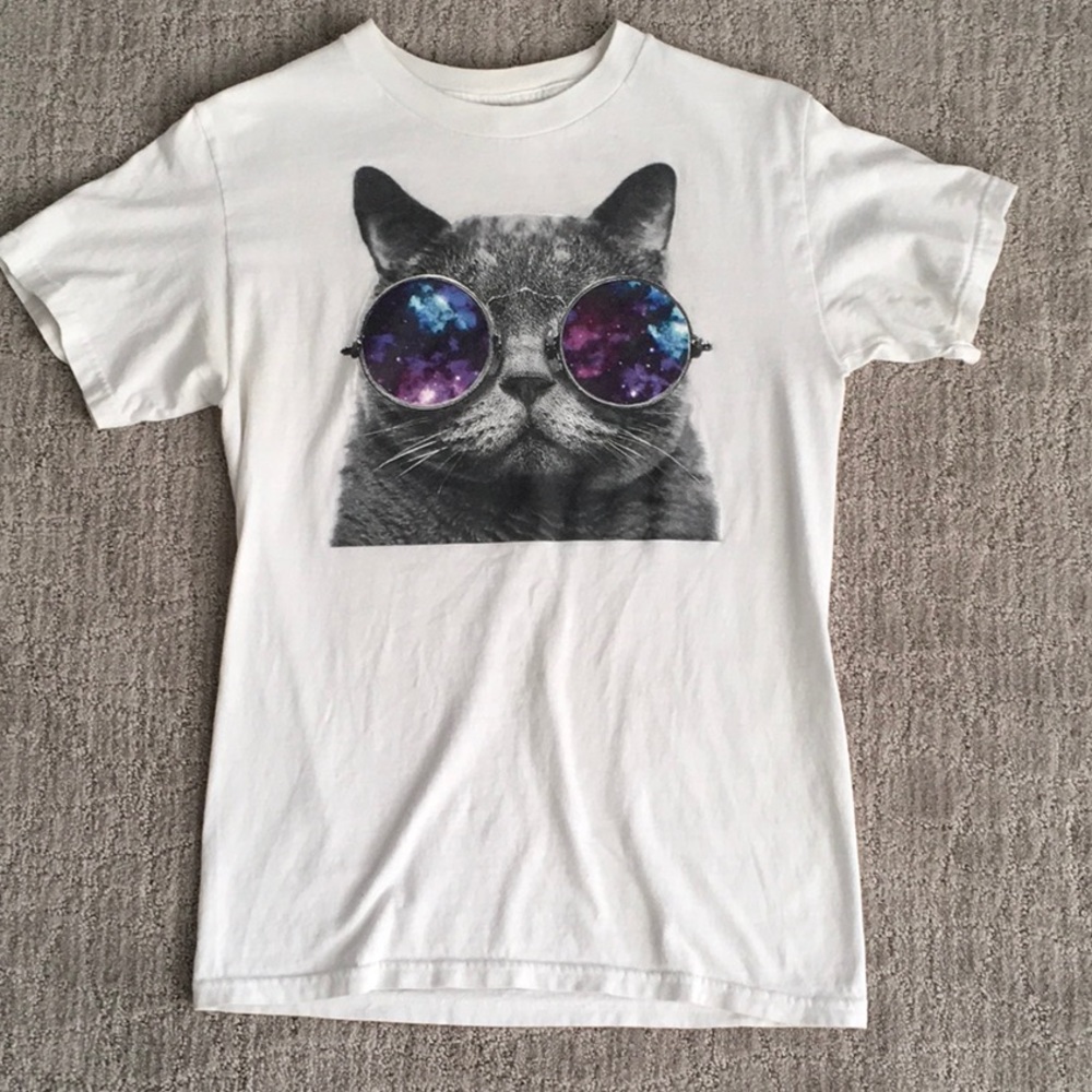 Cat Galaxy Shirt - Small